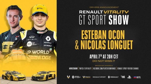 Lancement du Renault Vitality GT Sport Show